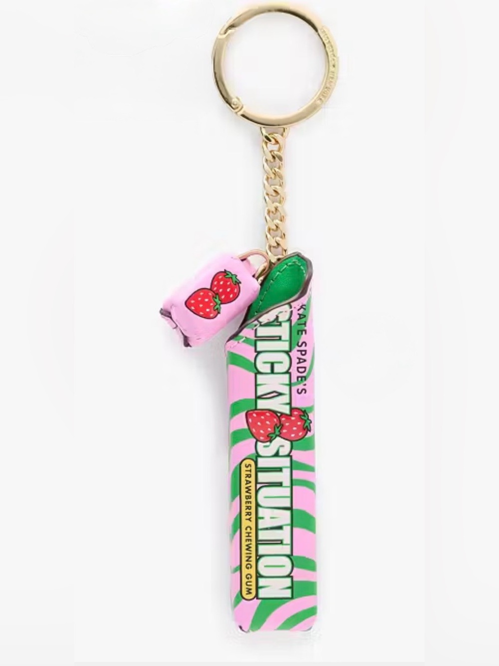 kate spade Bubble Gum Bag Charm NWT